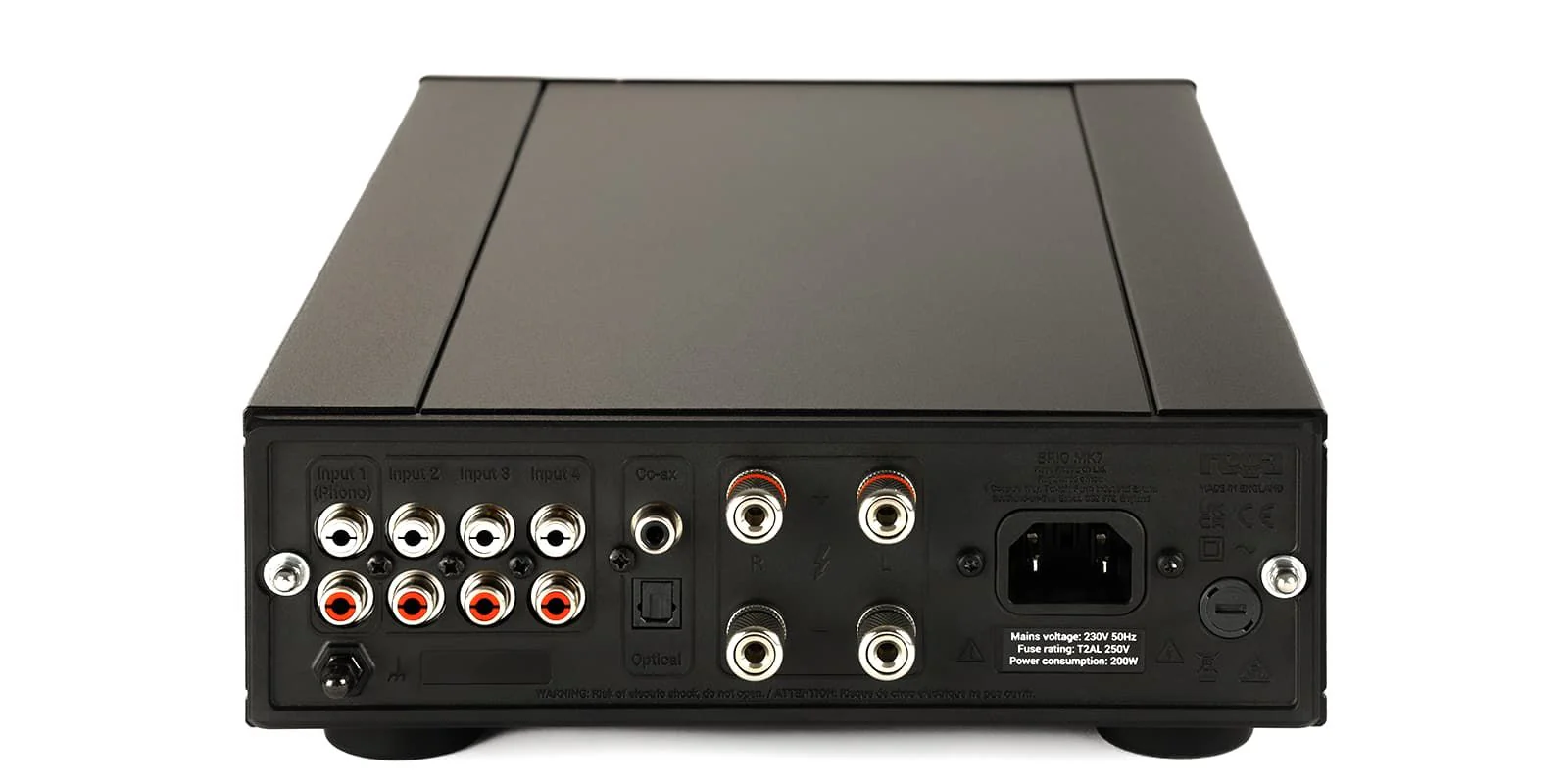 Rega Brio MK7 Integrated Stereo Amplifier (Black) - Image 5