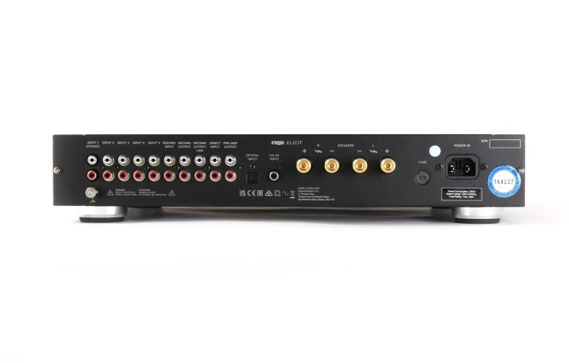 Rega Elicit MK5 Integrated Stereo Amplifier (Black) - Image 2