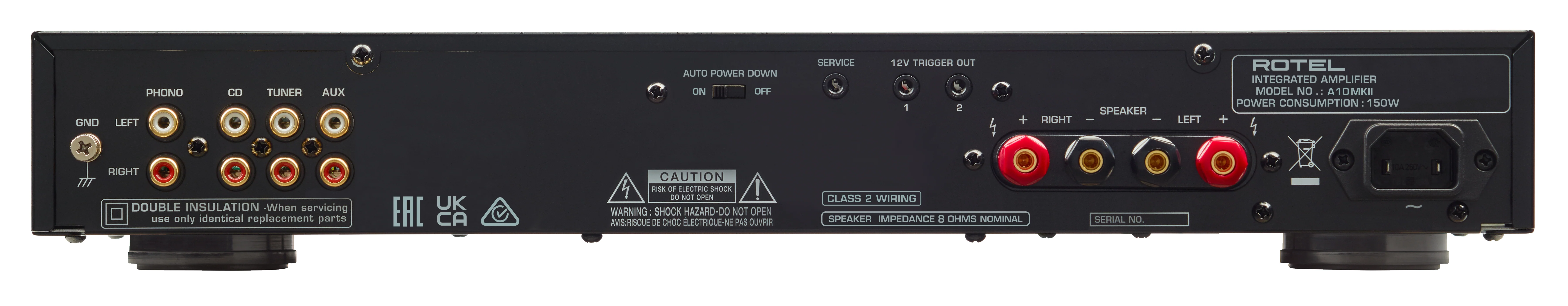 Rotel A10 MKII Integrated Amplifier - Image 6
