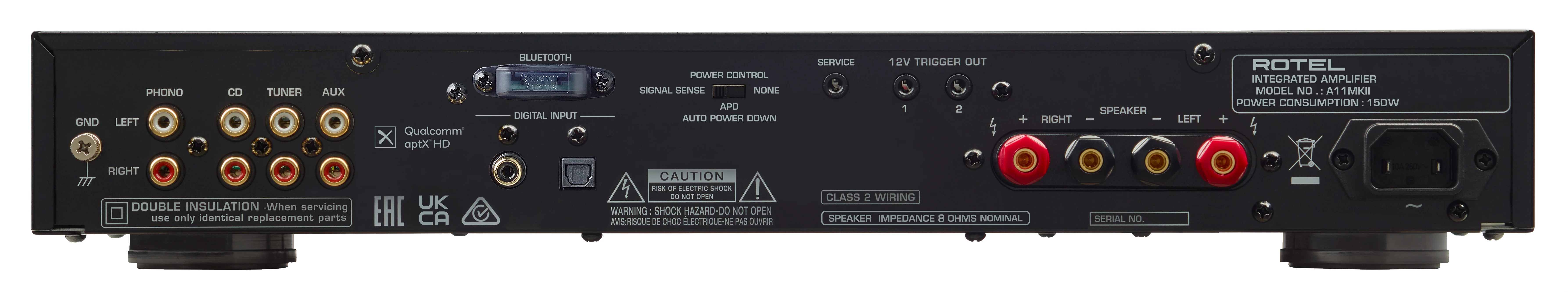 Rotel A11 MKII Integrated Amplifier - Image 6