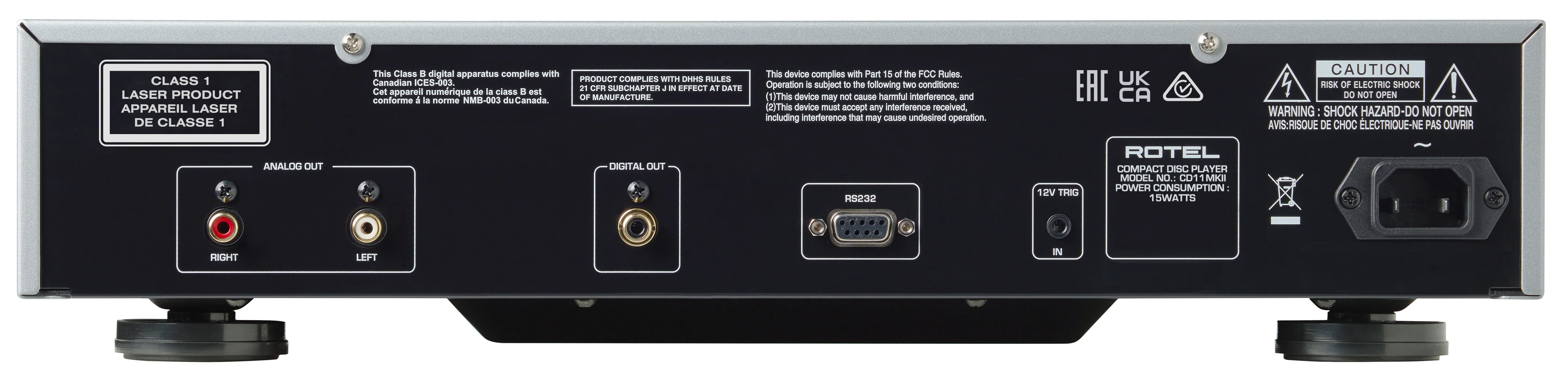 Rotel CD11 MKII CD Player - Image 6