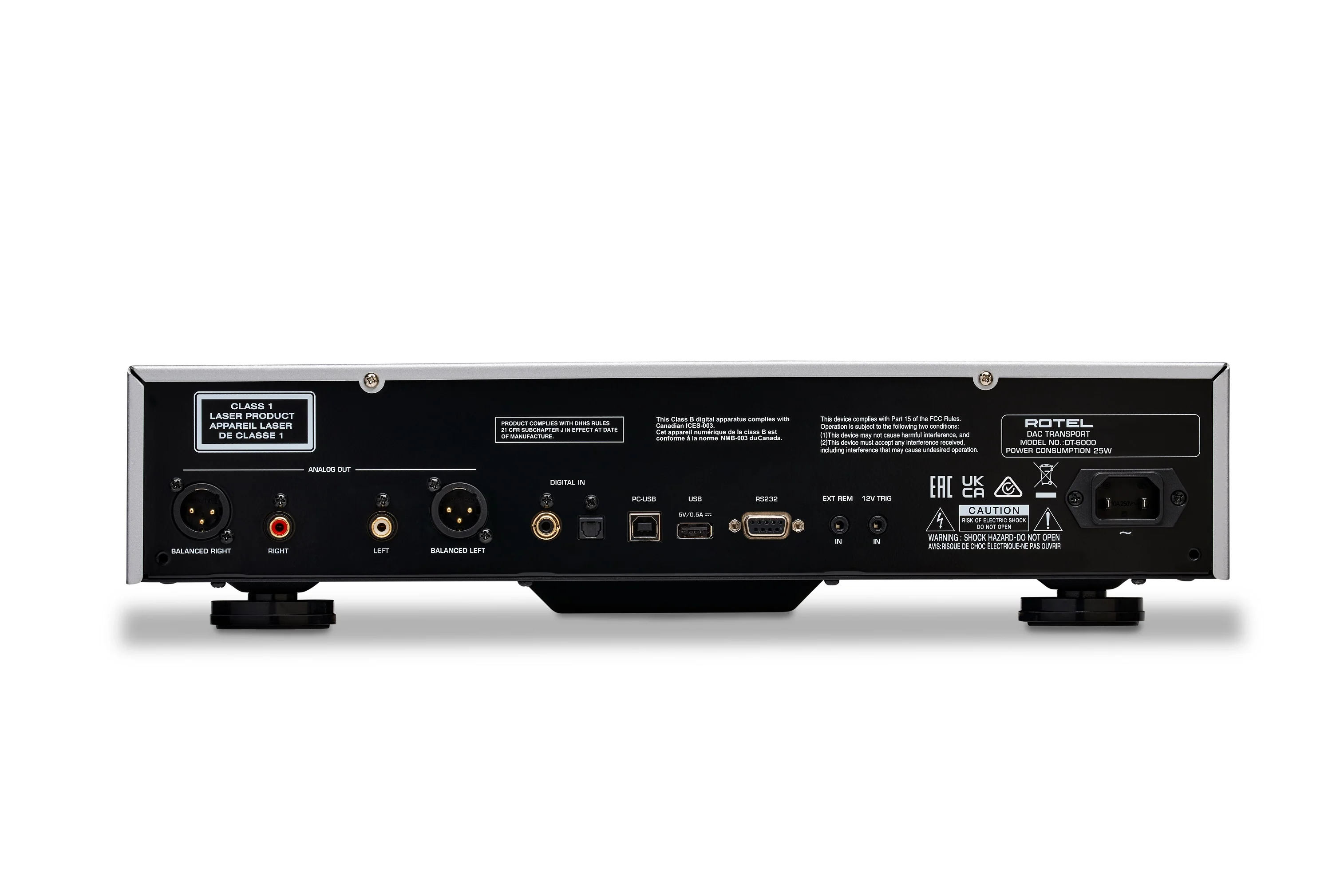 Rotel DT-6000 Diamond Series DAC Transport - Image 3