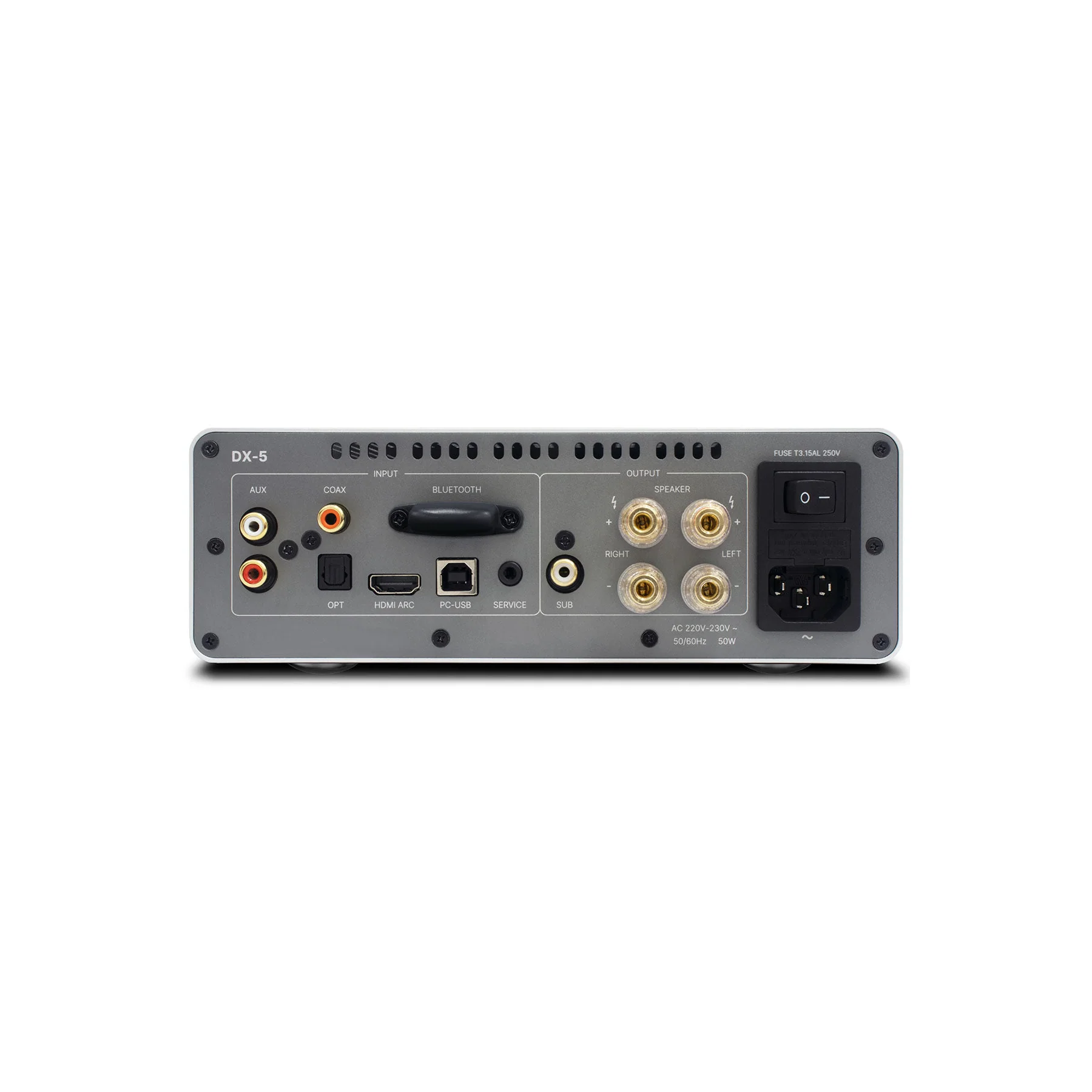 Rotel DX-5 Integrated Amplifier - Image 4