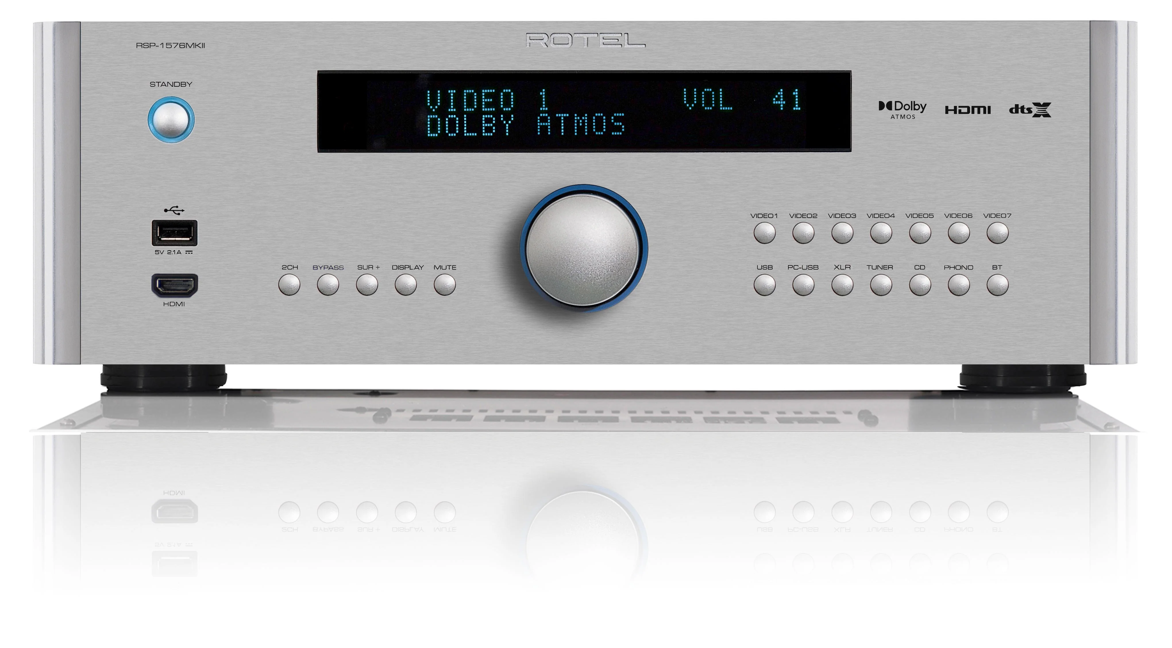 Rotel RSP-1576 MKII Surround Sound Processor - Image 2