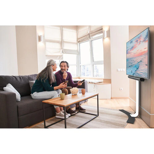 Salamander Acadia Acadia XL600 Wall Stand for 40 to 85" Displays - Fixed Height (White) - Image 4