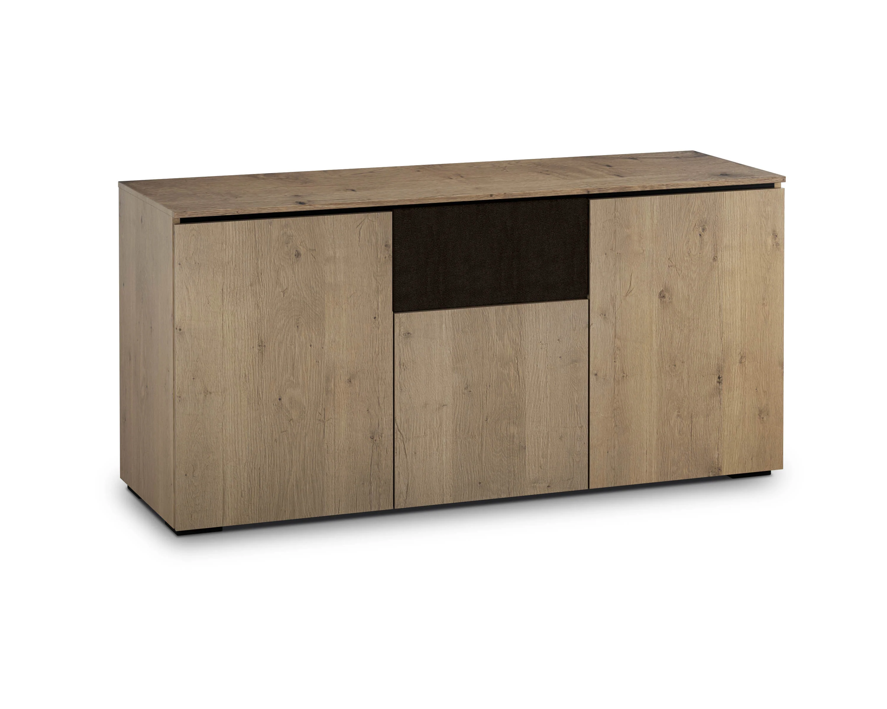 Salamander Chameleon Lancaster 336 Triple-Width AV Cabinet (Barn Board Oak)