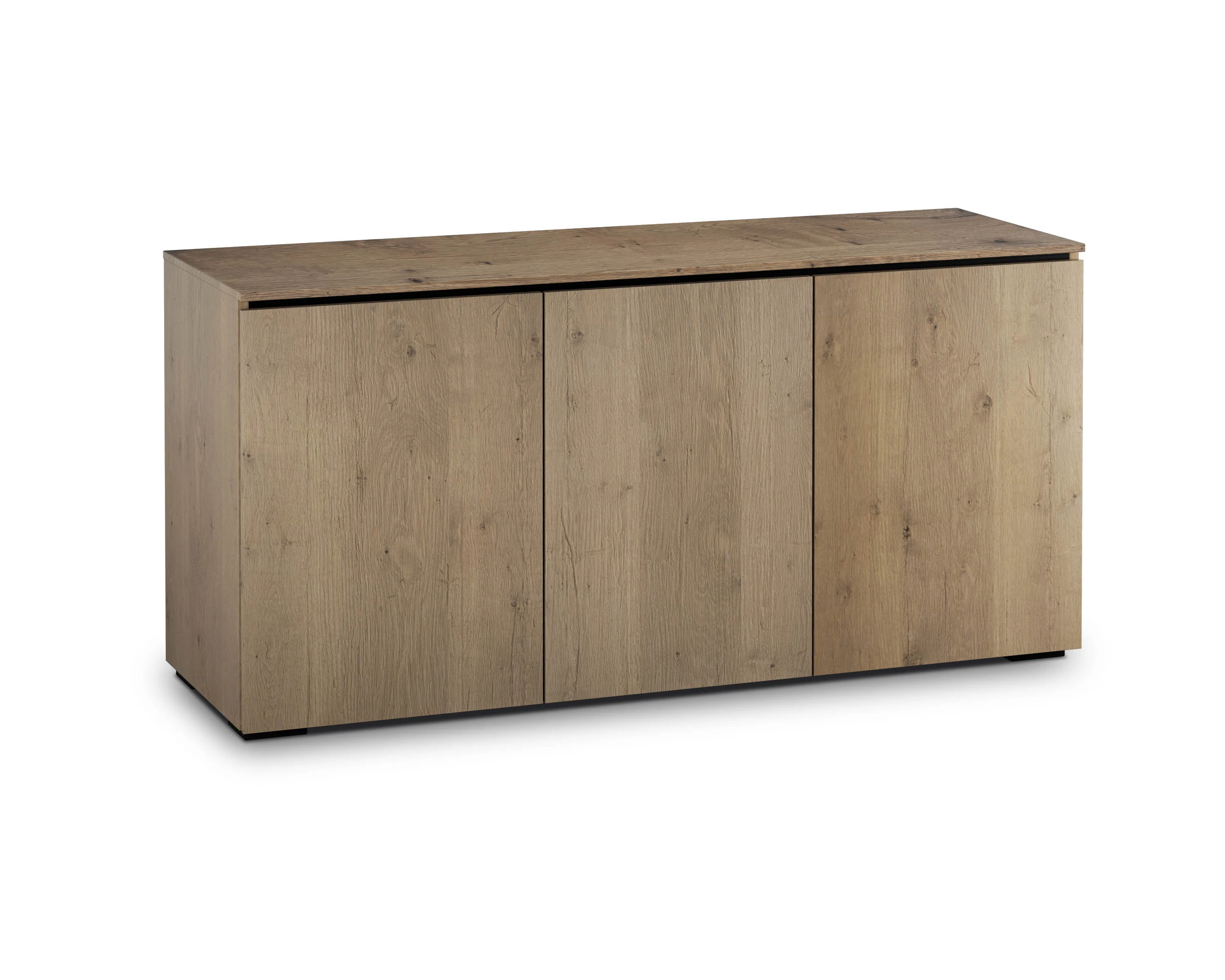 Salamander Chameleon Lancaster 337 Triple-Width AV Cabinet (Barn Board Oak)