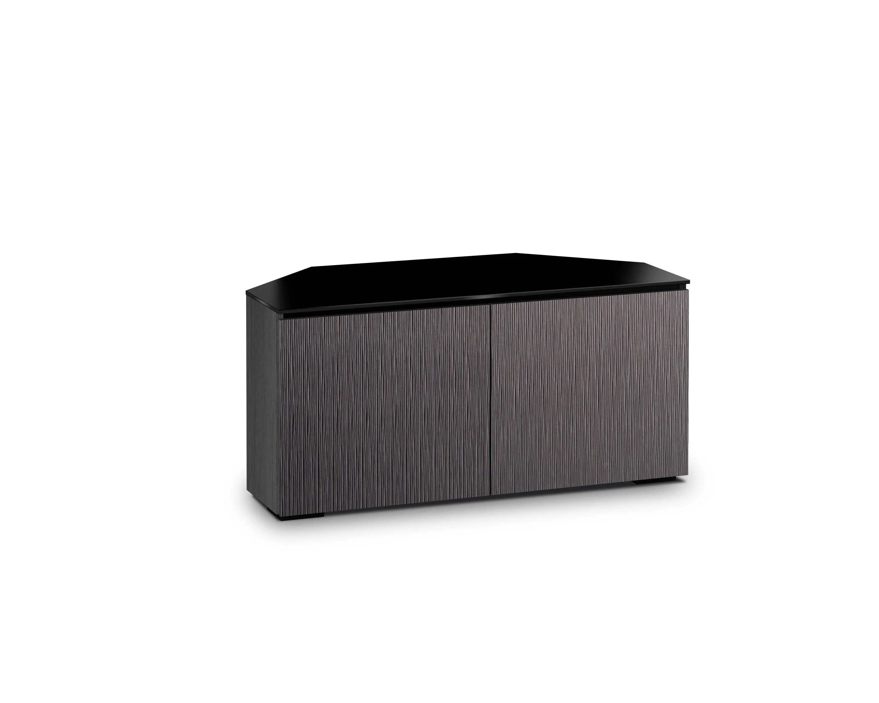 Salamander Chameleon Seattle 221 CR Twin-Width AV Corner Cabinet (Gray Oak)