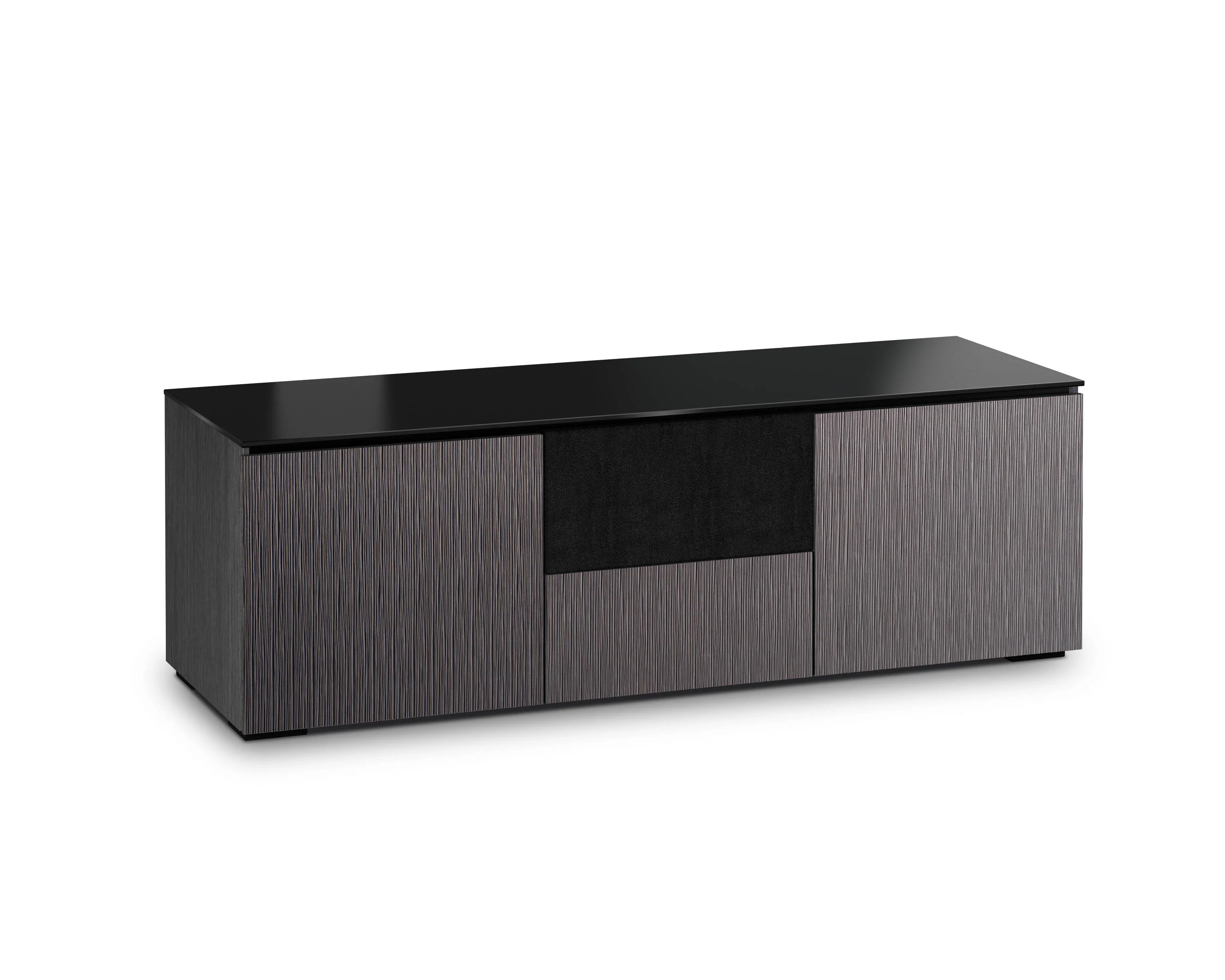 Salamander Chameleon Seattle 236 Triple-Width AV Cabinet (Gray Oak)