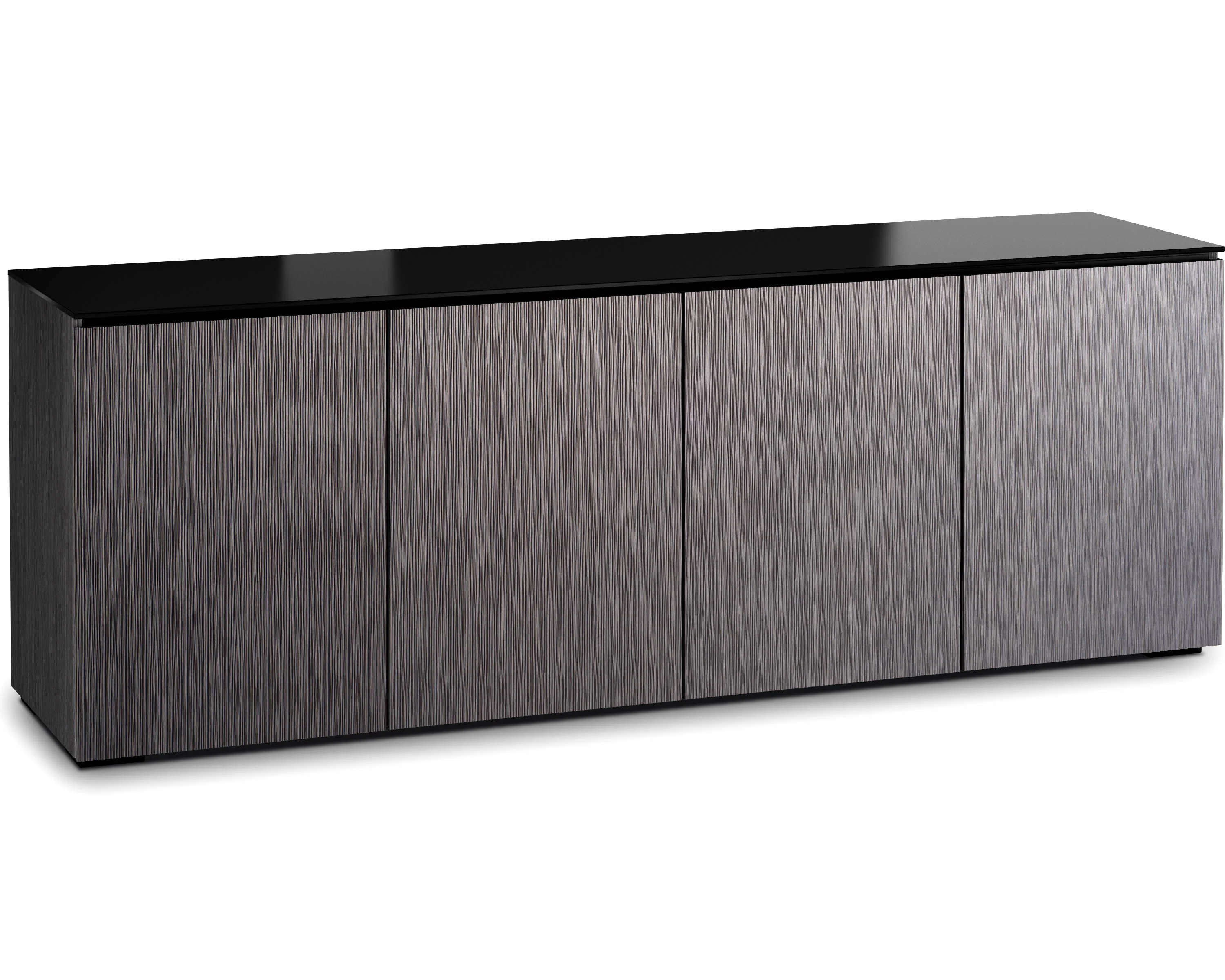 Salamander Chameleon Seattle 347 Quad-Width AV Cabinet (Gray Oak)