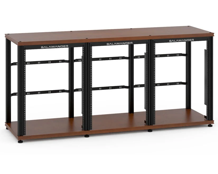 Salamander Synergy Triple 30 Rack Mount with 45U Rack Mount Rails and Rear Wire Lacing Bars - Image 6