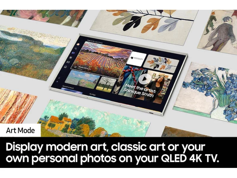 Samsung 75 Inch Class The Frame QLED 4K LS03D TV - Image 8