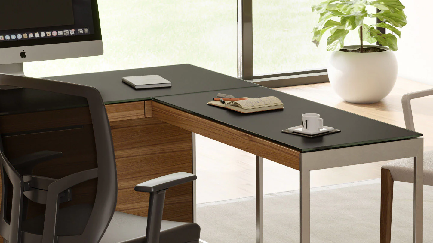 BDI Sequel 6112 Modern Office Desk Return - Image 3