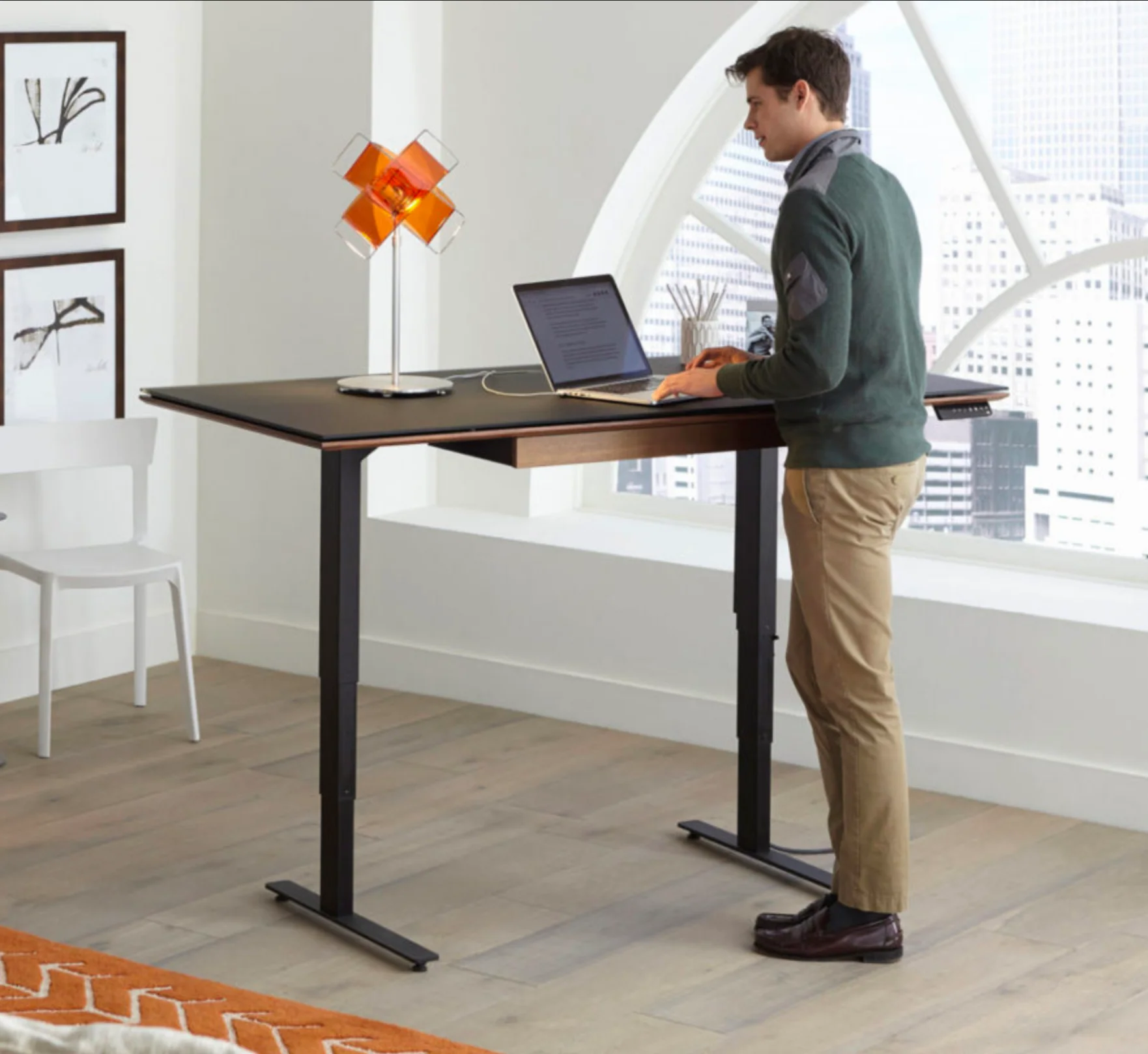 BDI Sequel 6152 Height Adjustable Lift Standing Desk - Image 2