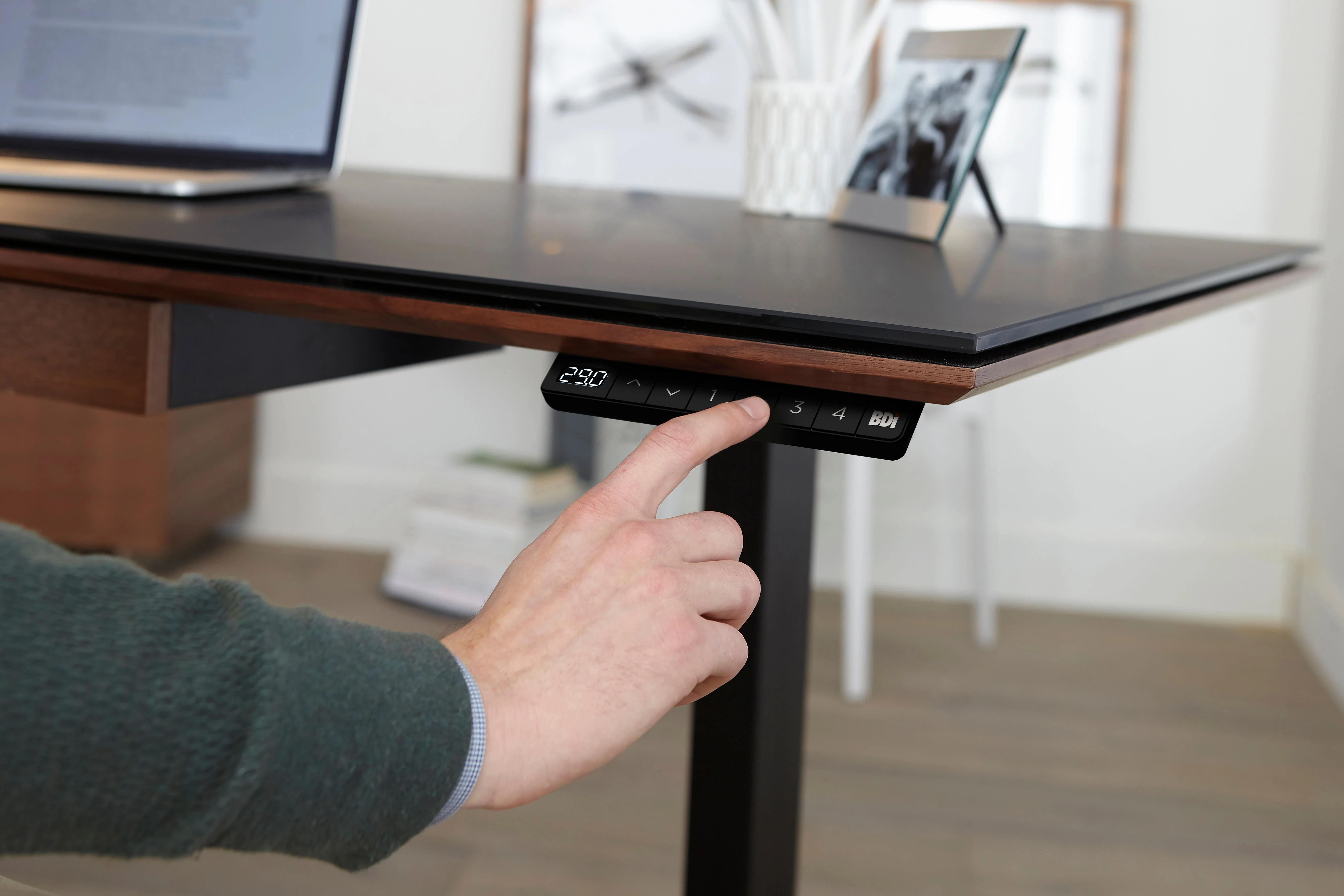 BDI Sequel 6152 Height Adjustable Lift Standing Desk - Image 8