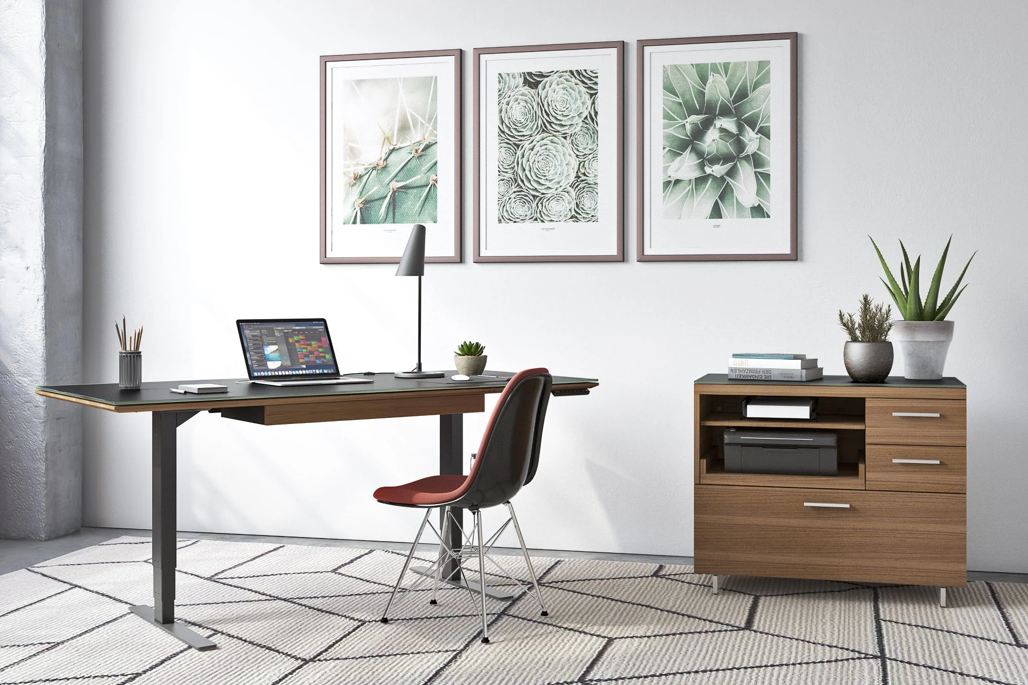 BDI Sequel 6152 Height Adjustable Lift Standing Desk - Image 9