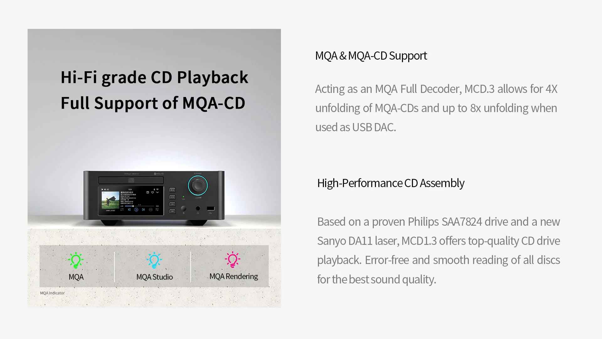 Shanling MCD 1.3 Multi-functional CD Player - Image 5