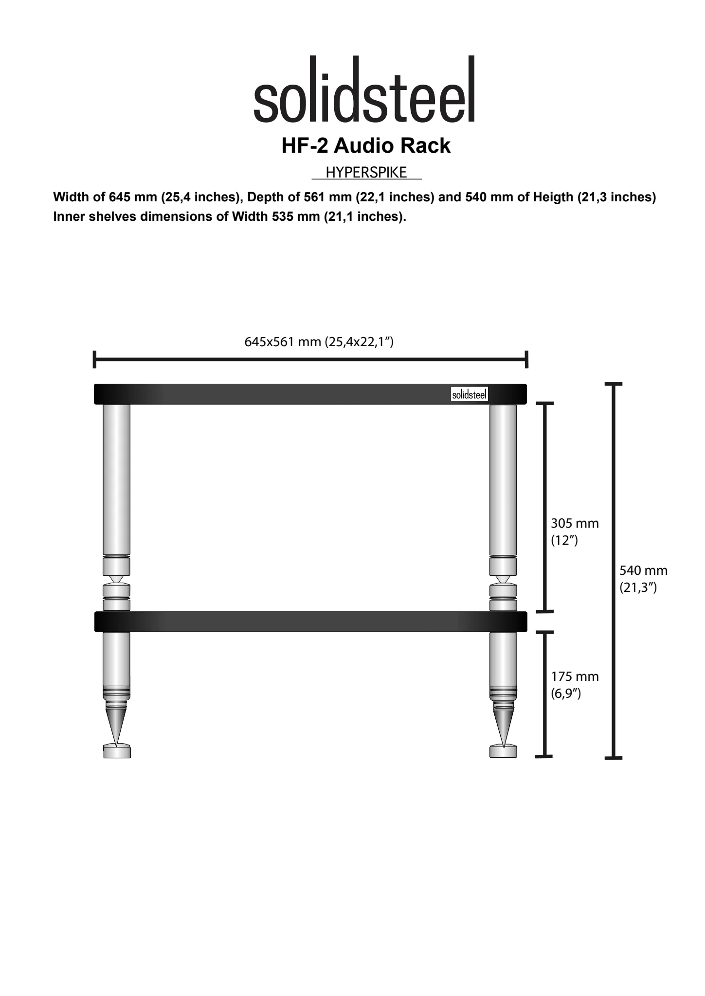 Solidsteel Hyperspike HF Elite Series Rack - Image 7