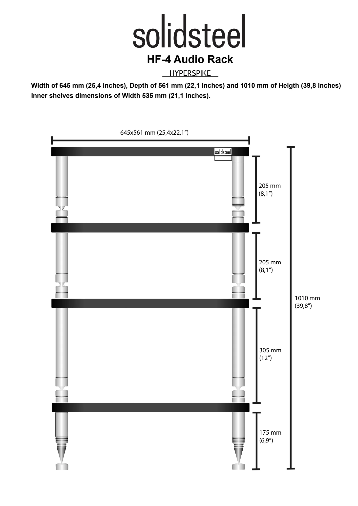 Solidsteel Hyperspike HF Elite Series Rack - Image 9