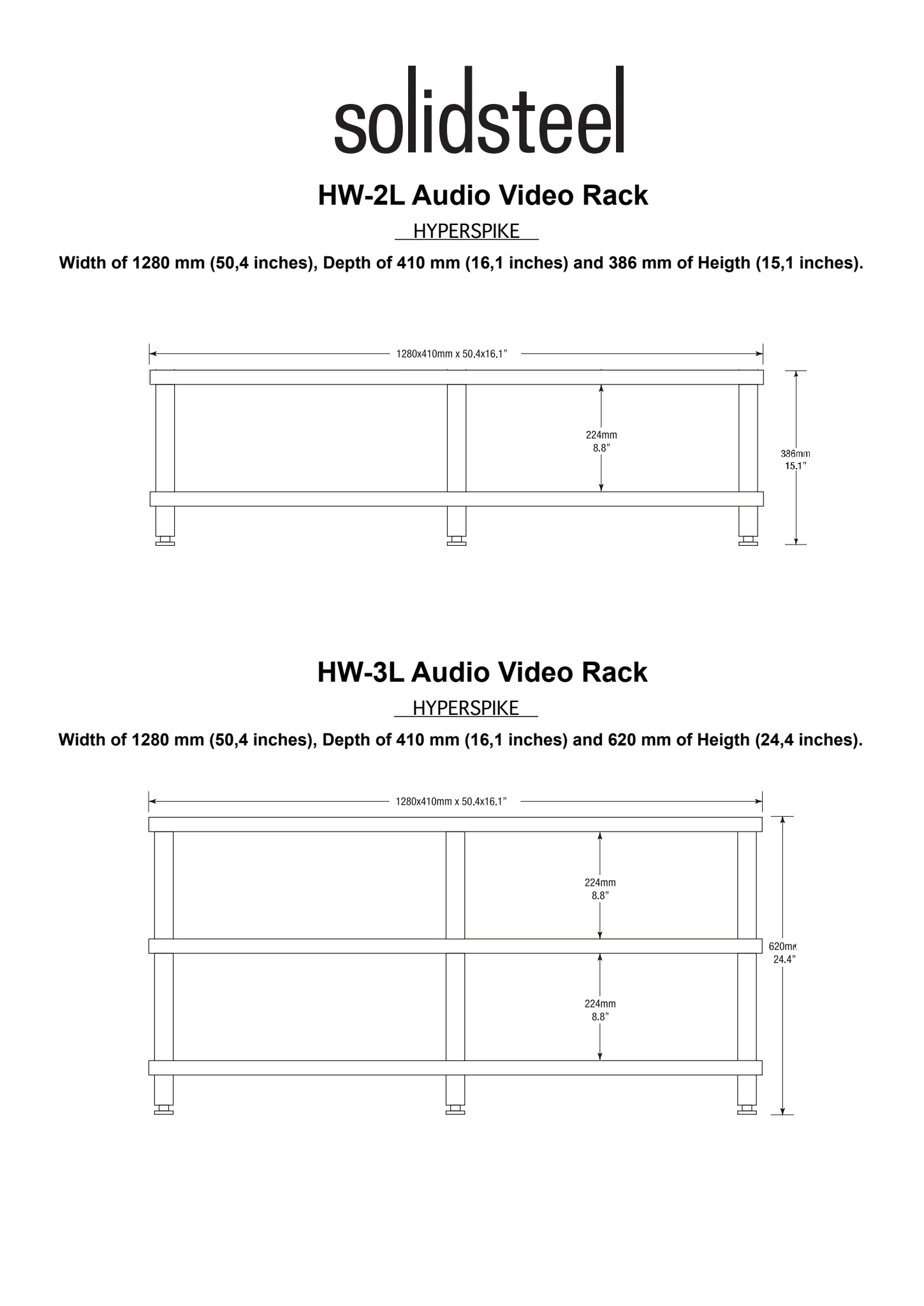 Solidsteel Hyperspike HW-L Series Rack - Image 7