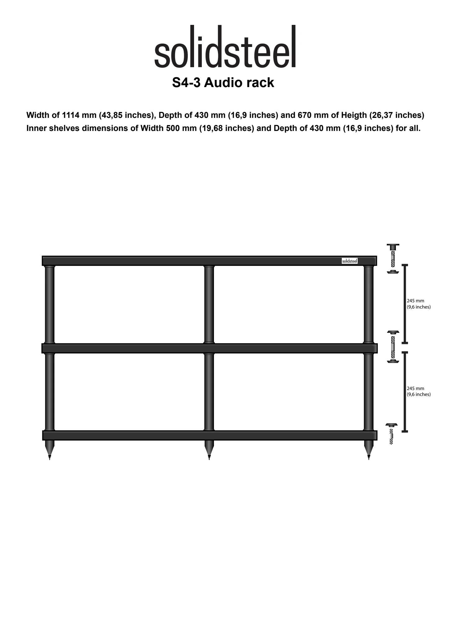 Solidsteel S4 Series Rack - Image 5