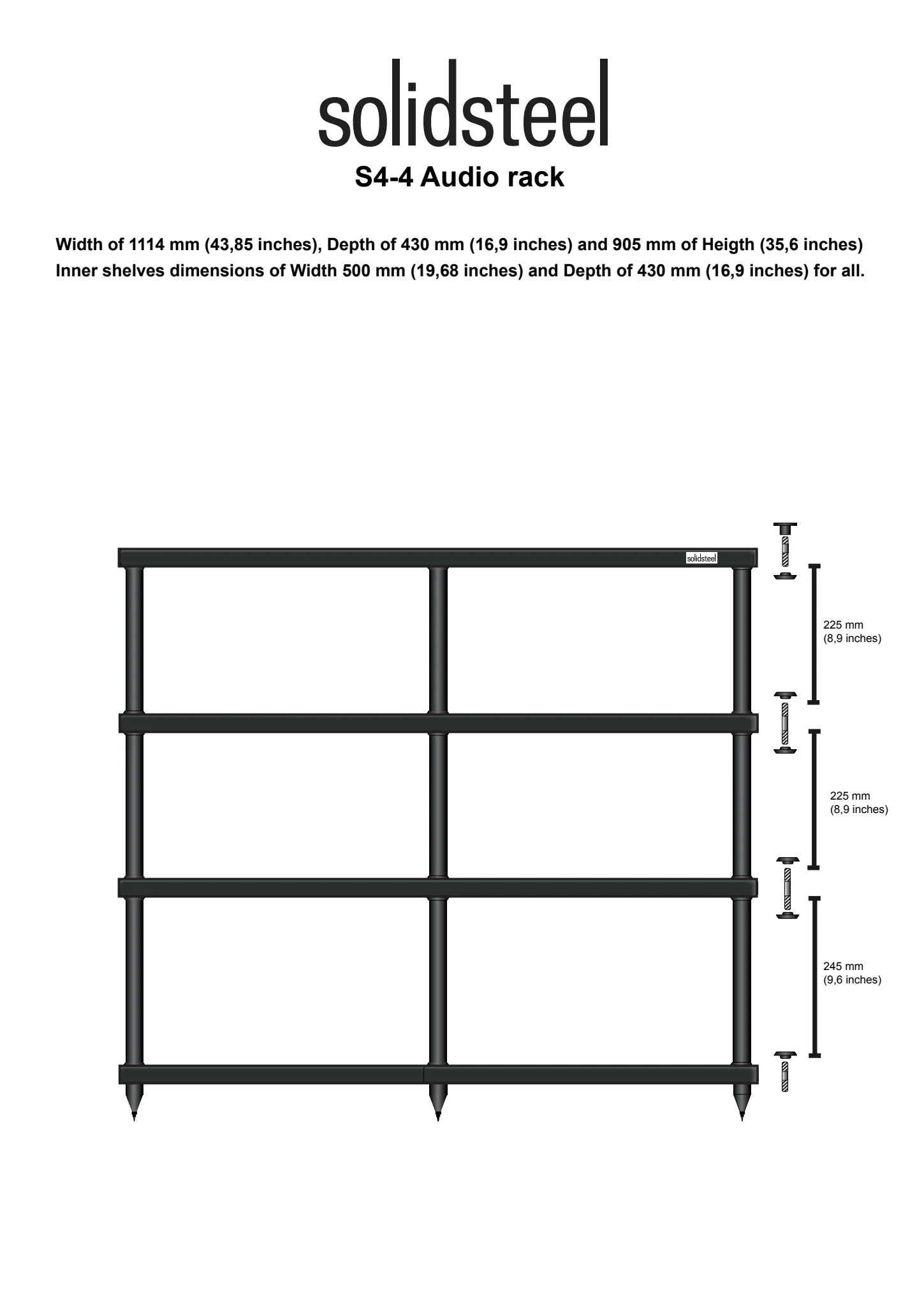 Solidsteel S4 Series Rack - Image 6