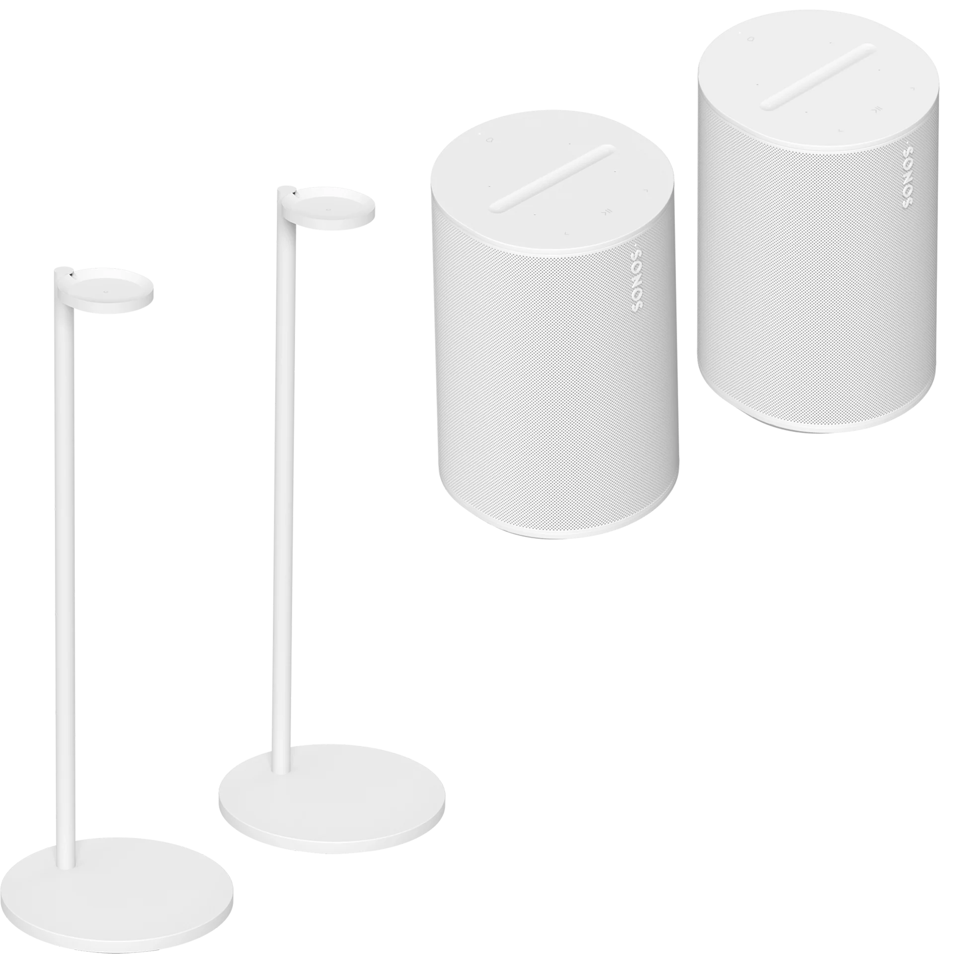 Sonos 2 Room Set Bundle w/ Sonos Speaker Floor Stands for Era 100 Speakers - Image 2