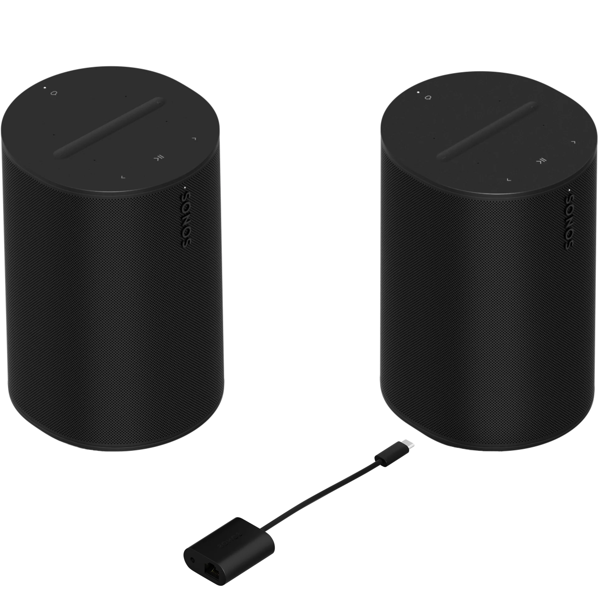 Sonos 2 Room Set with Era 100 Wireless Speaker Bundle with Combo Adapter