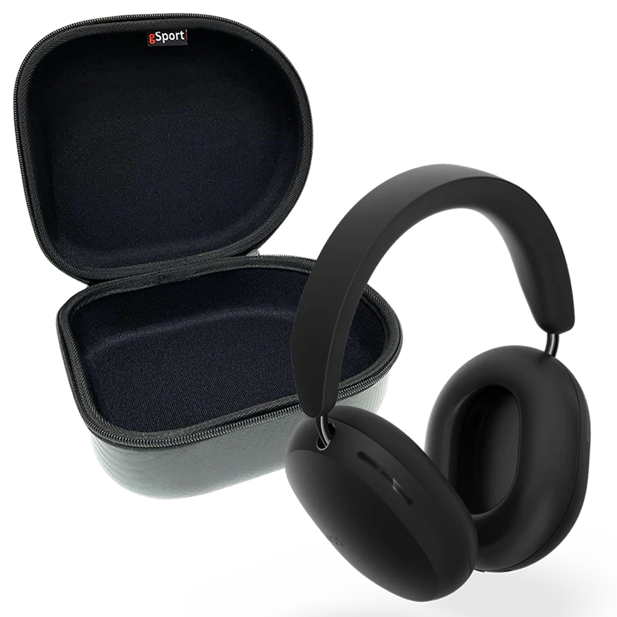 Sonos Ace Wireless Over Ear Headphones with gSport Carbon Fiber Travel Case
