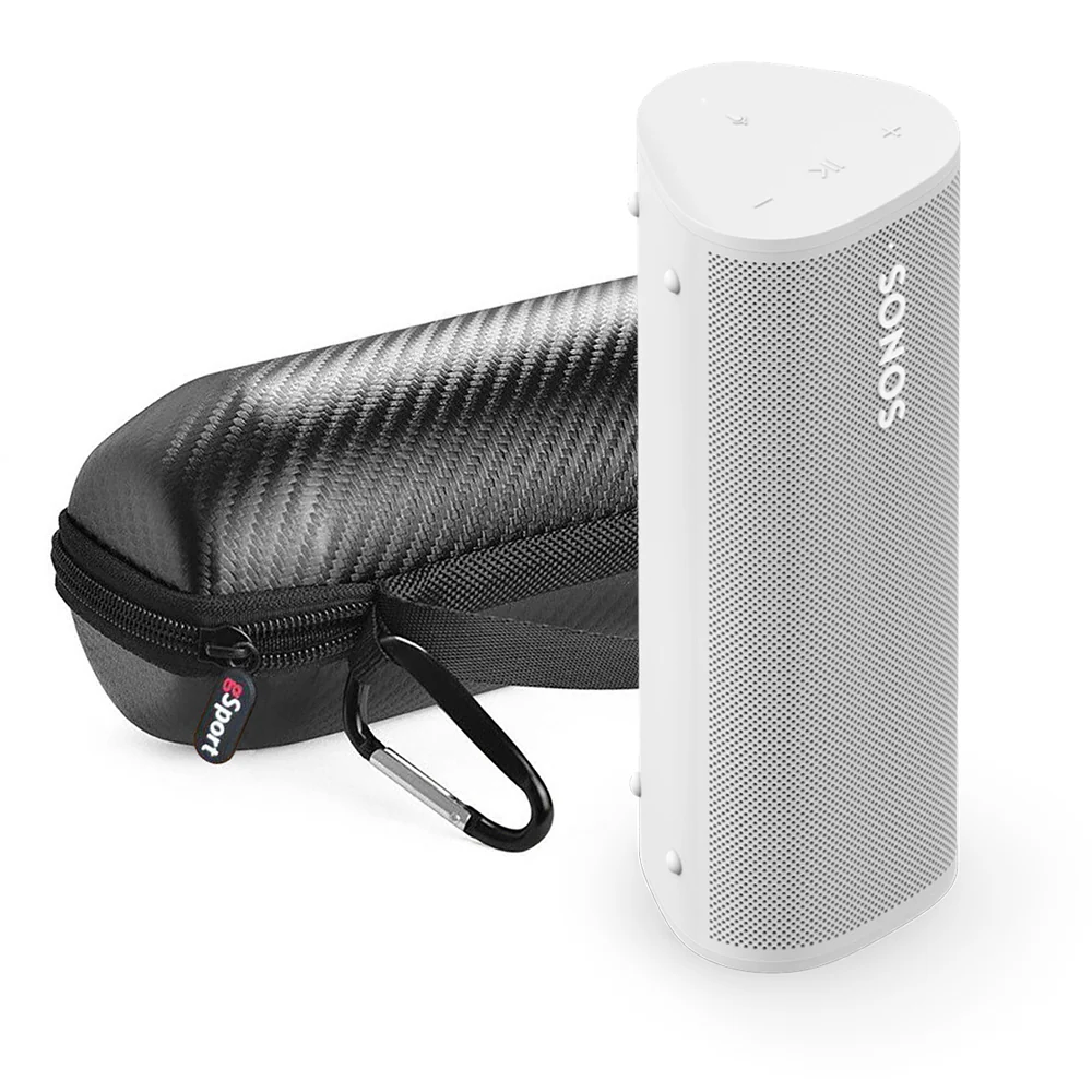 Sonos Roam 2 Portable Smart Speaker with gSport Carbon Fiber Travel Case - Image 6