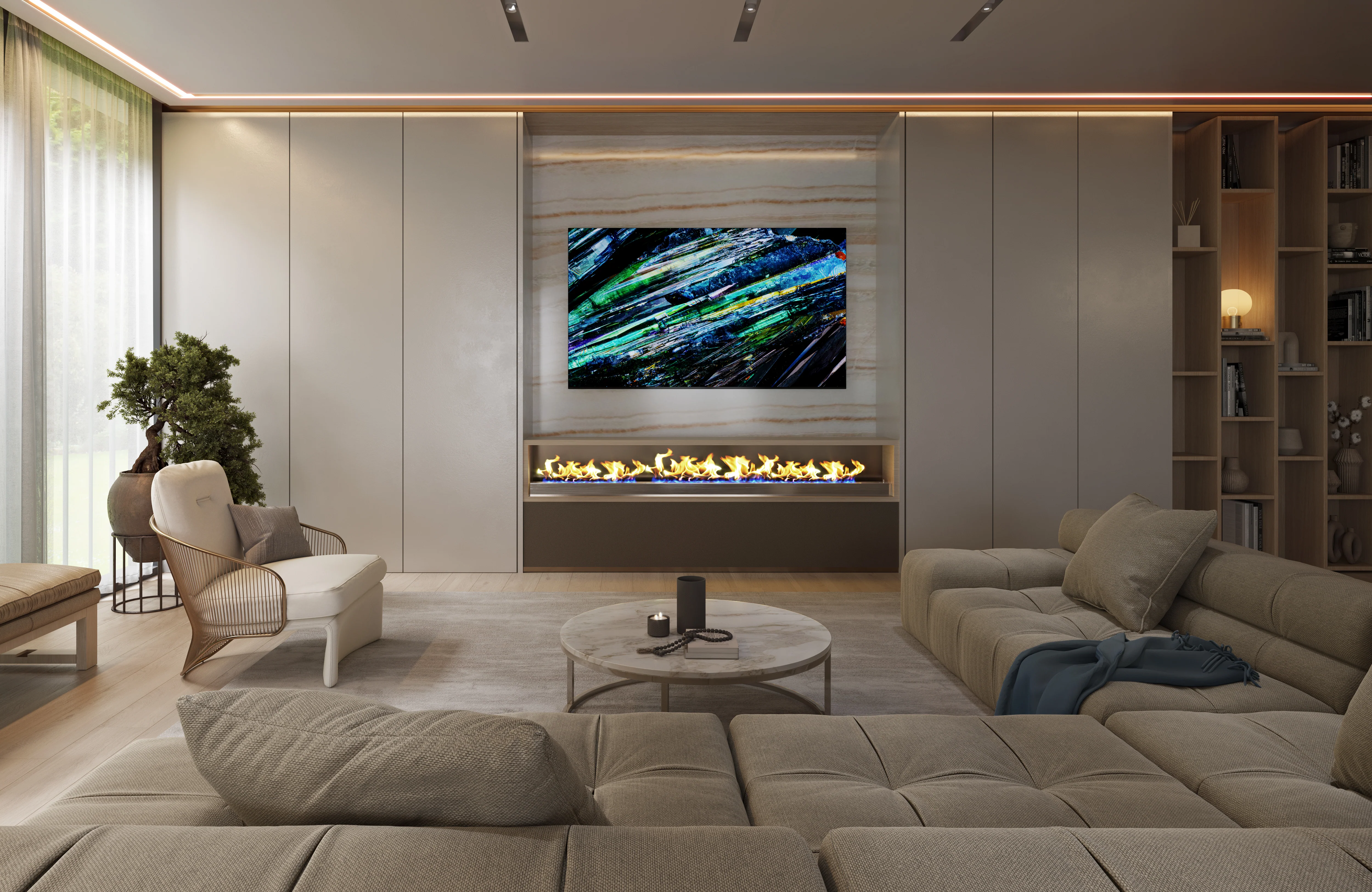 Sony A95L 77 Inch BRAVIA XR 4K HDR QD-OLED with Google TV - Image 10
