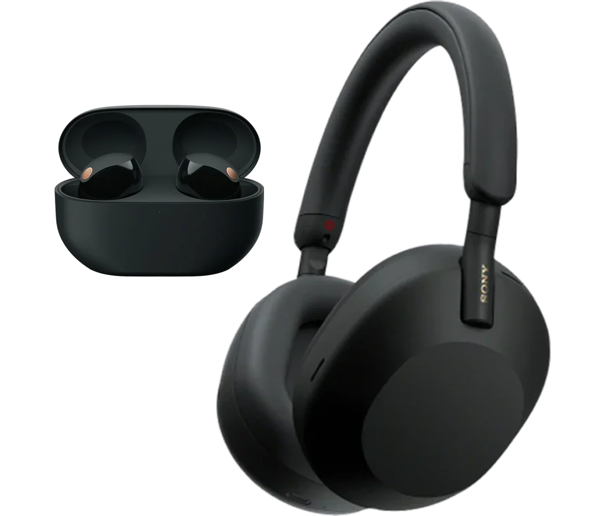 Sony WH-1000XM5 & WF-1000XM5 Wireless Noise Canceling Headphones Bundle - Image 2