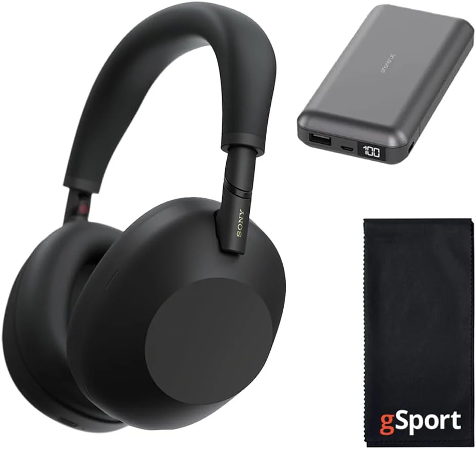 Sony WH-1000XM6 Wireless Noise Canceling Headphones Bundle with gSport Accessory Kit
