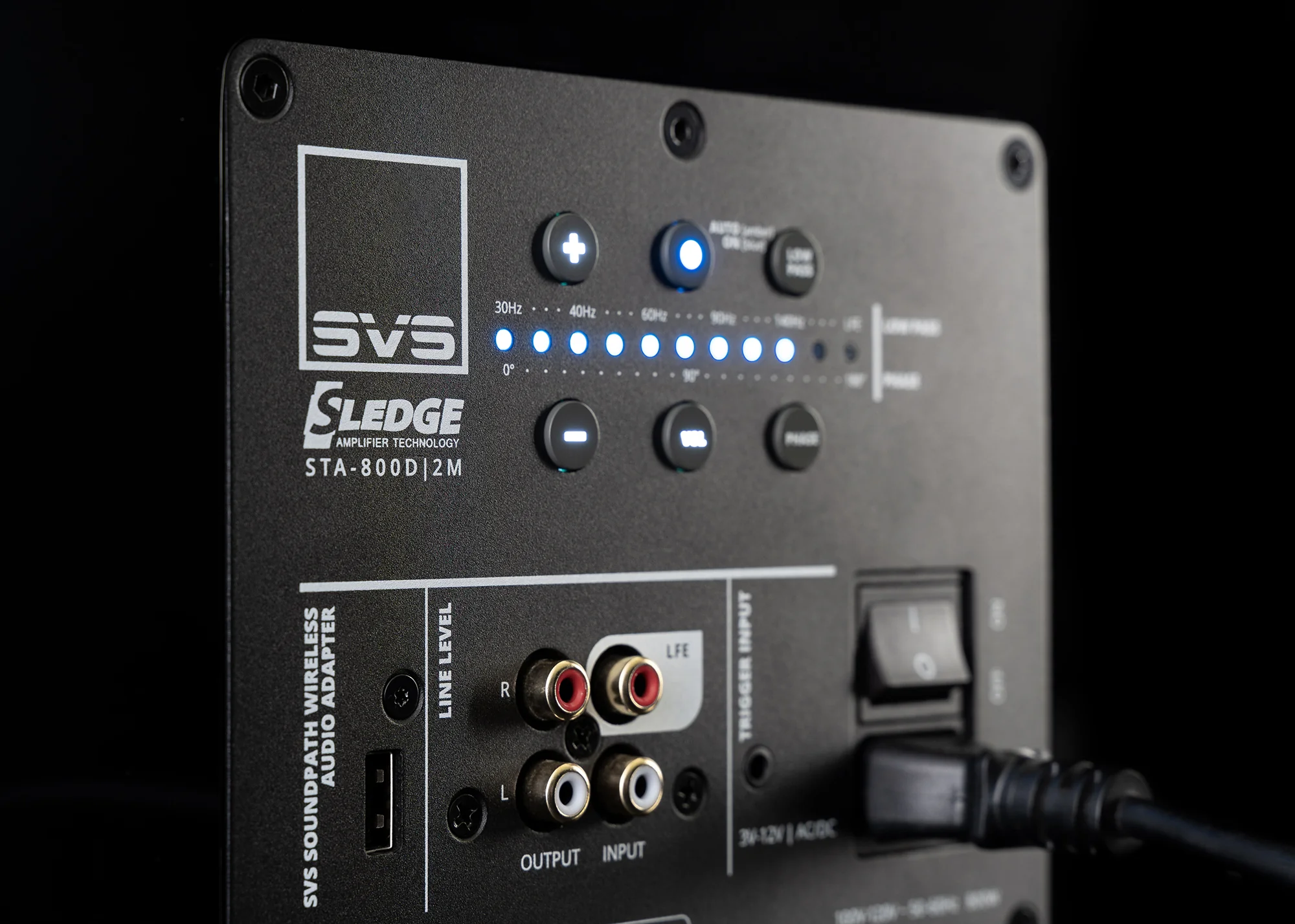 SVS 3000 Micro Sealed Subwoofer with Fully Active Dual 8 Inch Drivers - Image 4