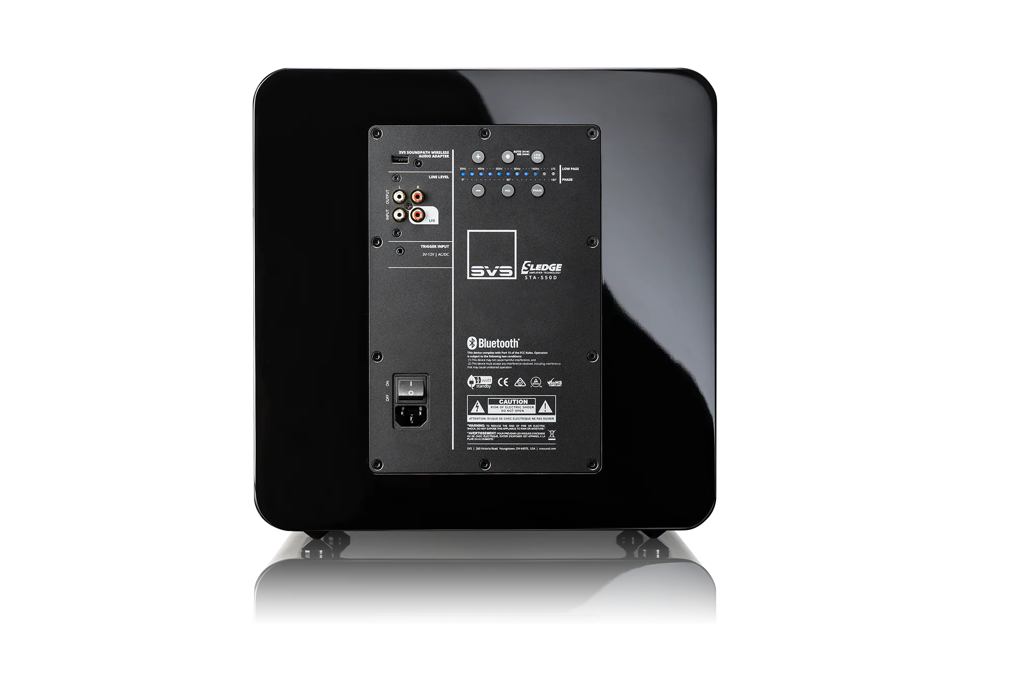 SVS SB-2000 Pro 550 Watt DSP Controlled 12 Inch Sealed Subwoofer - Image 3