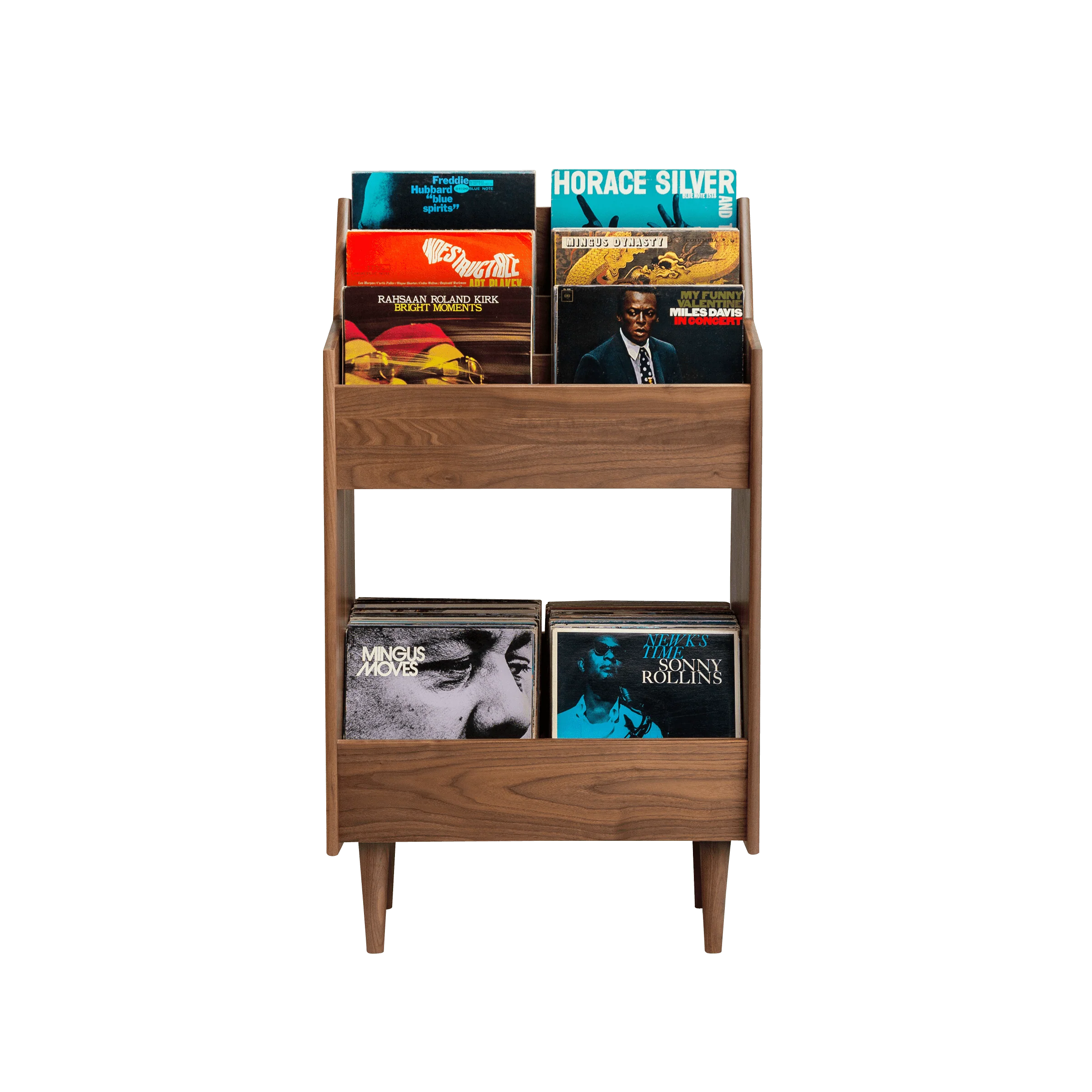 Symbol Audio LUXE 2-Bay Record Stand