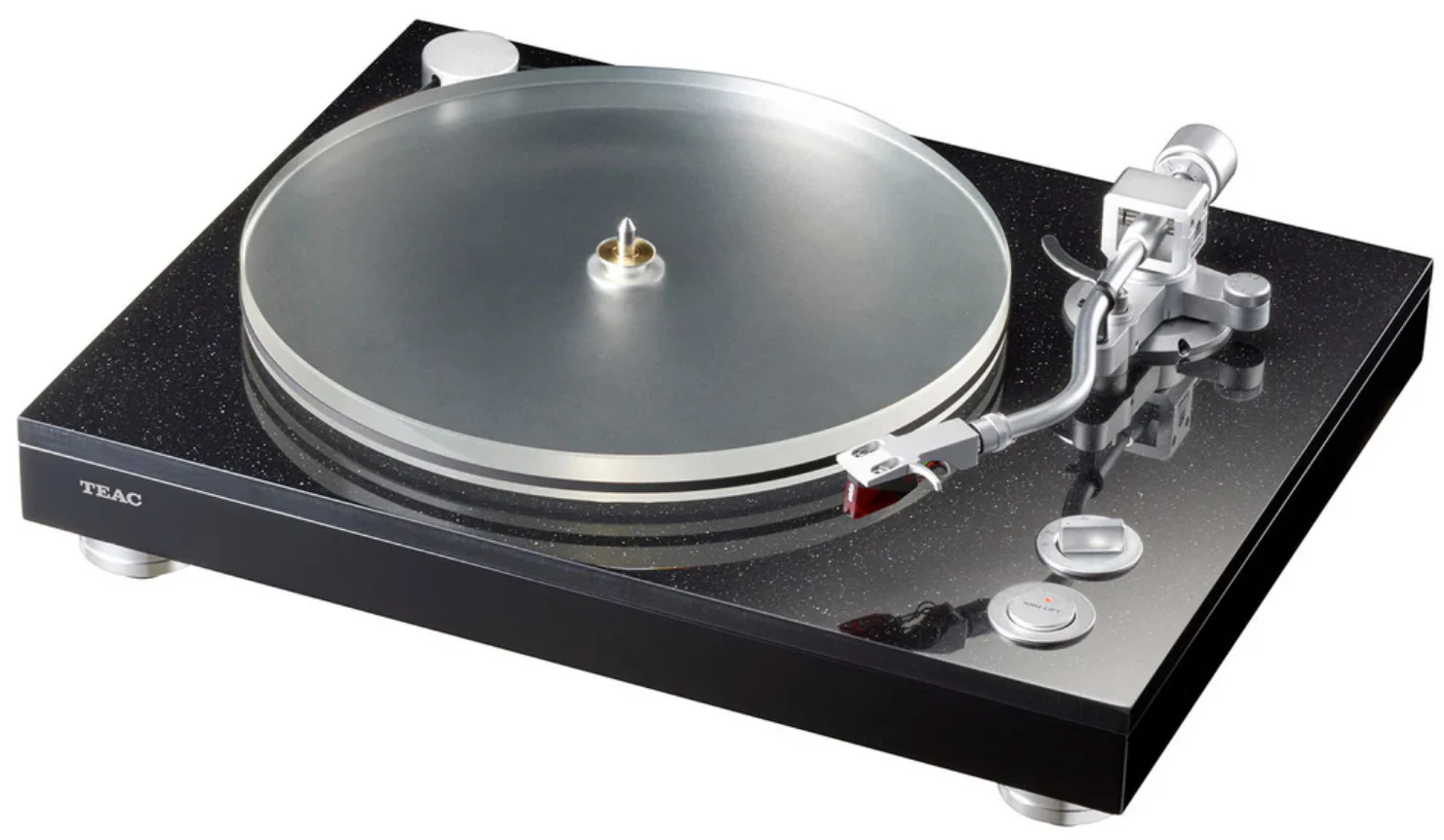 TEAC TN-5BB Manual Belt-Drive Turntable (Black Marble)