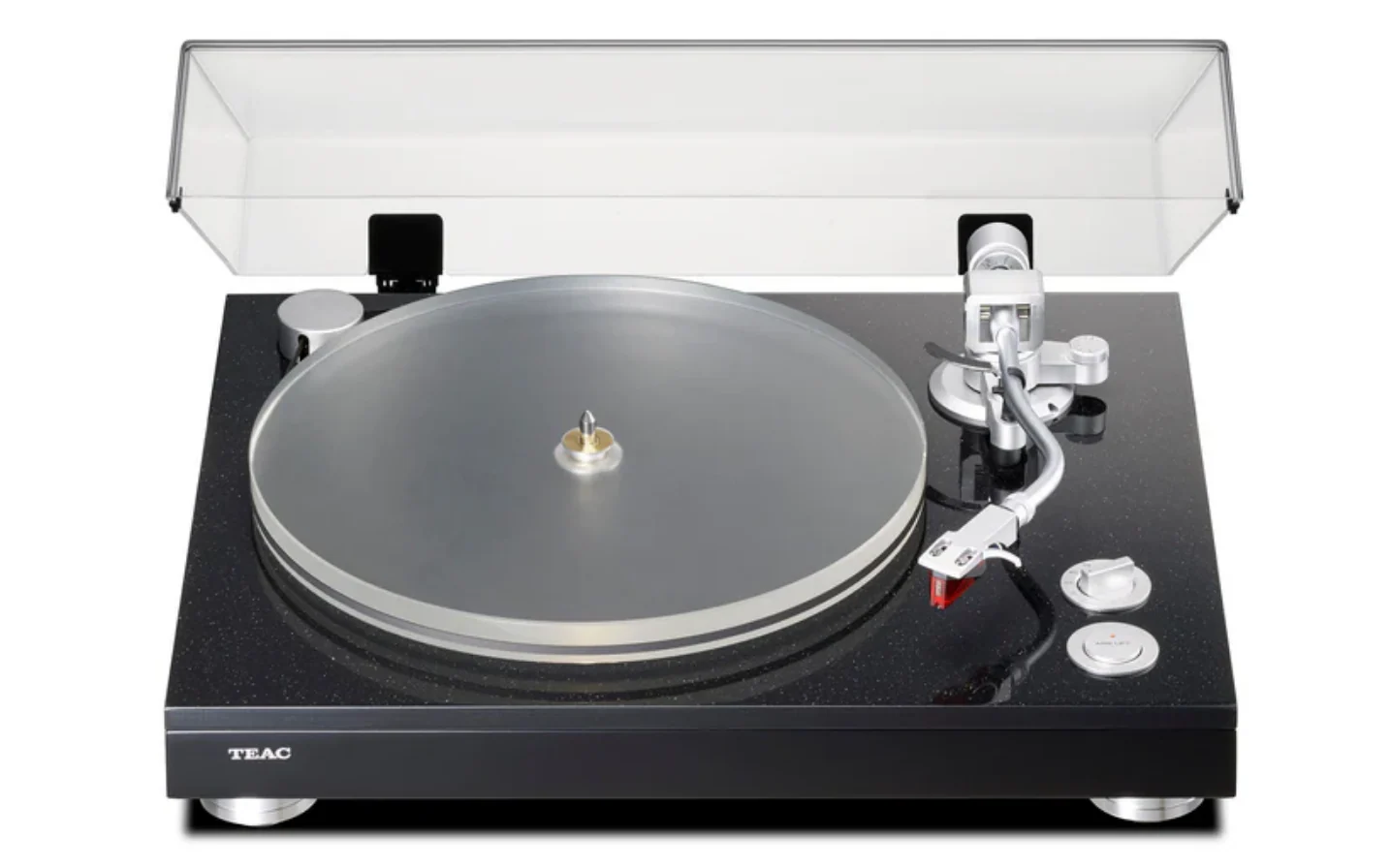 TEAC TN-5BB Manual Belt-Drive Turntable (Black Marble) - Image 2