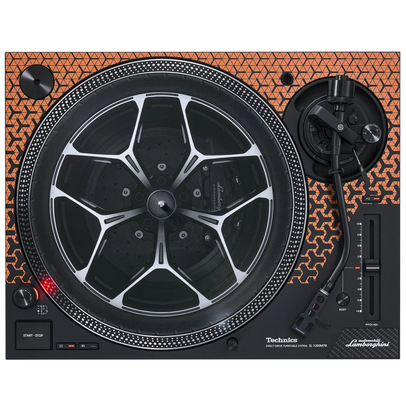 Technics SL-1200M7B Lamborghini Edition Direct Drive Turntable - Image 11