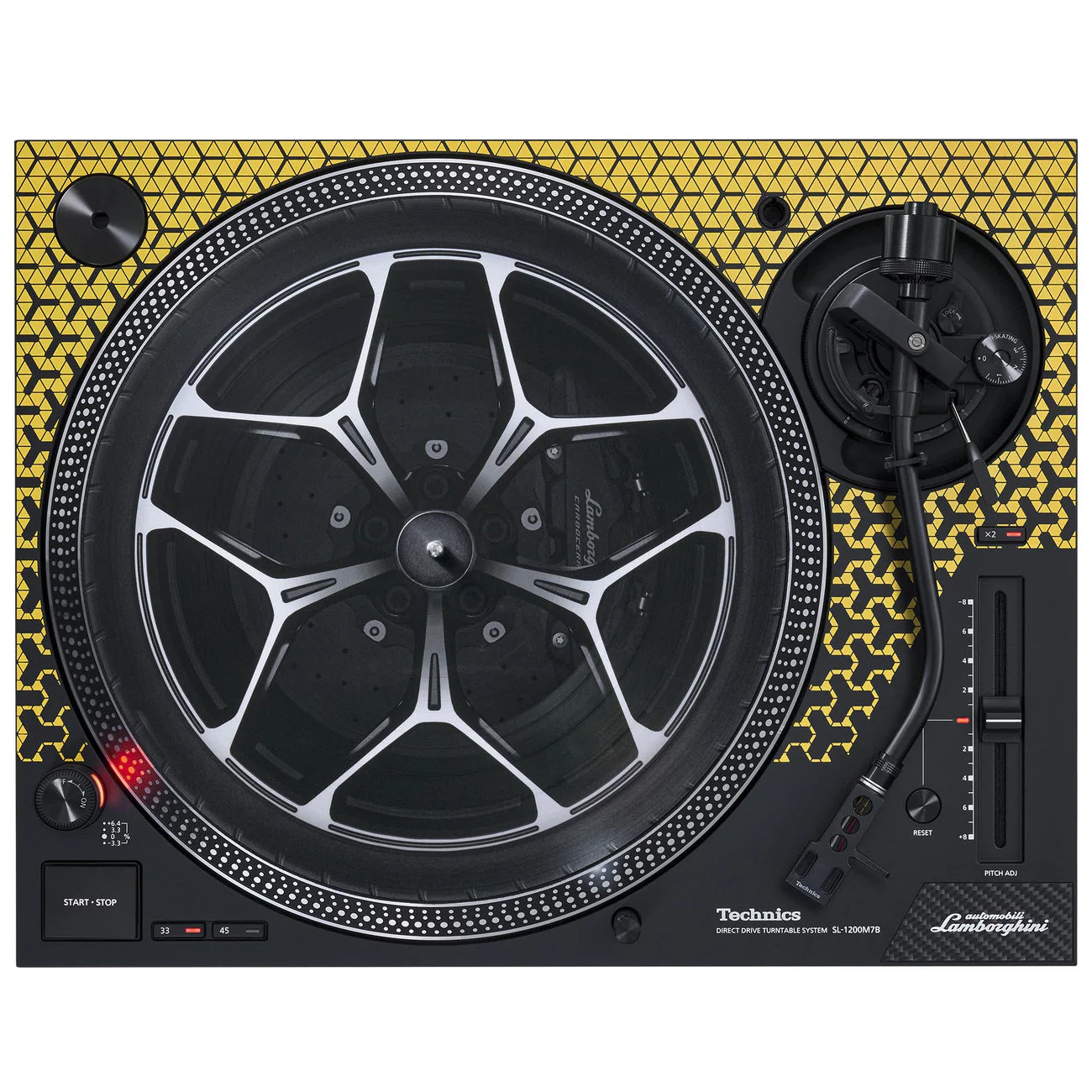 Technics SL-1200M7B Lamborghini Edition Direct Drive Turntable - Image 3