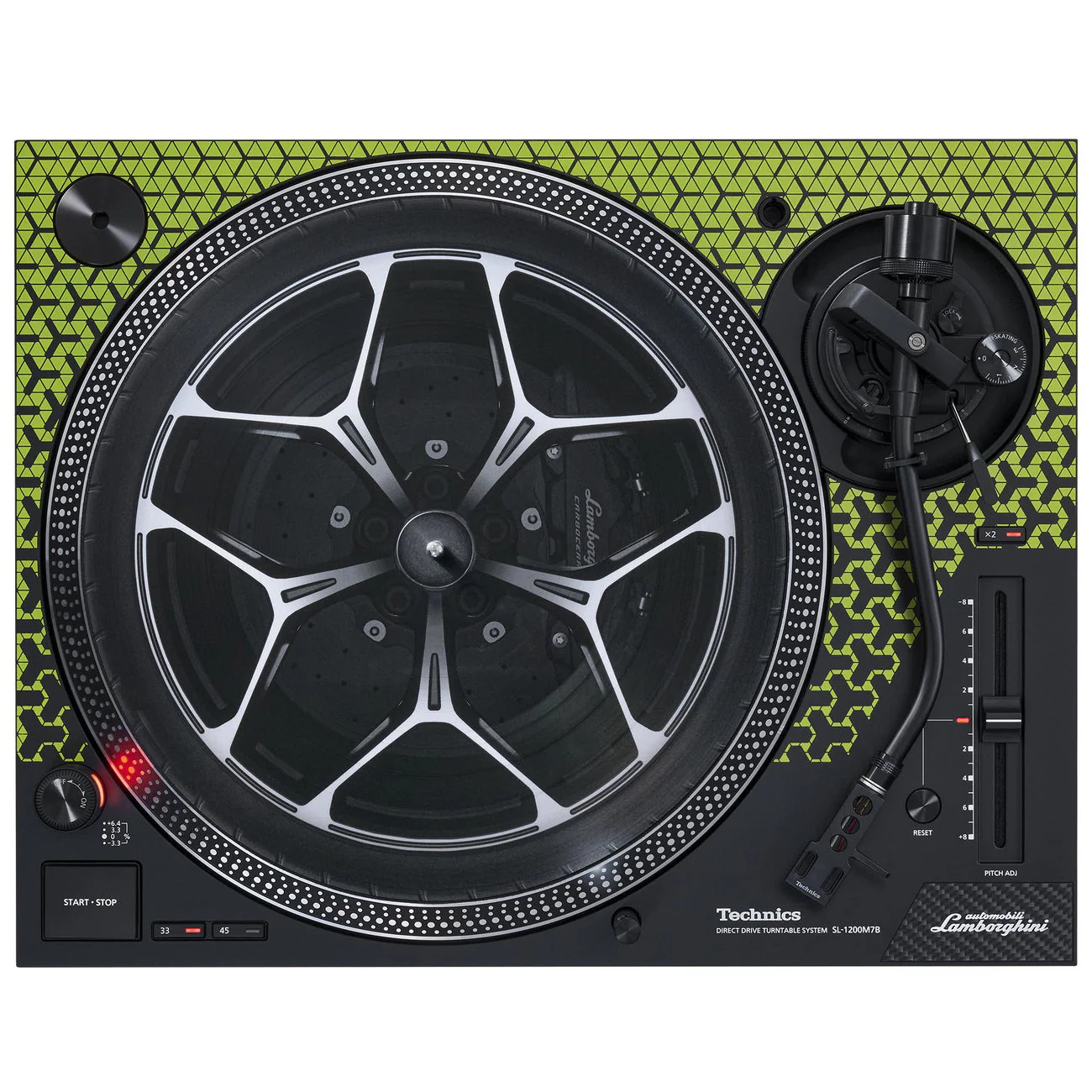 Technics SL-1200M7B Lamborghini Edition Direct Drive Turntable - Image 8