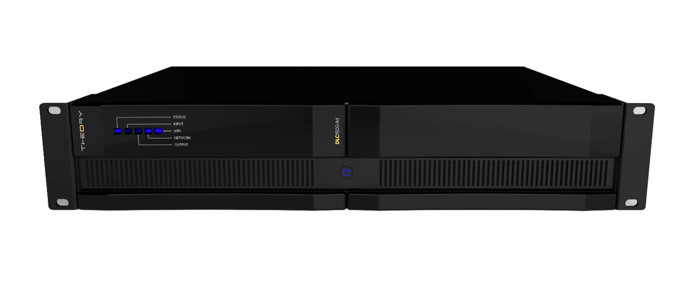 Theory DLC-1500.4d 1,500W 4-Channel Distribution Loudspeaker Controller w/ Dante & AES67