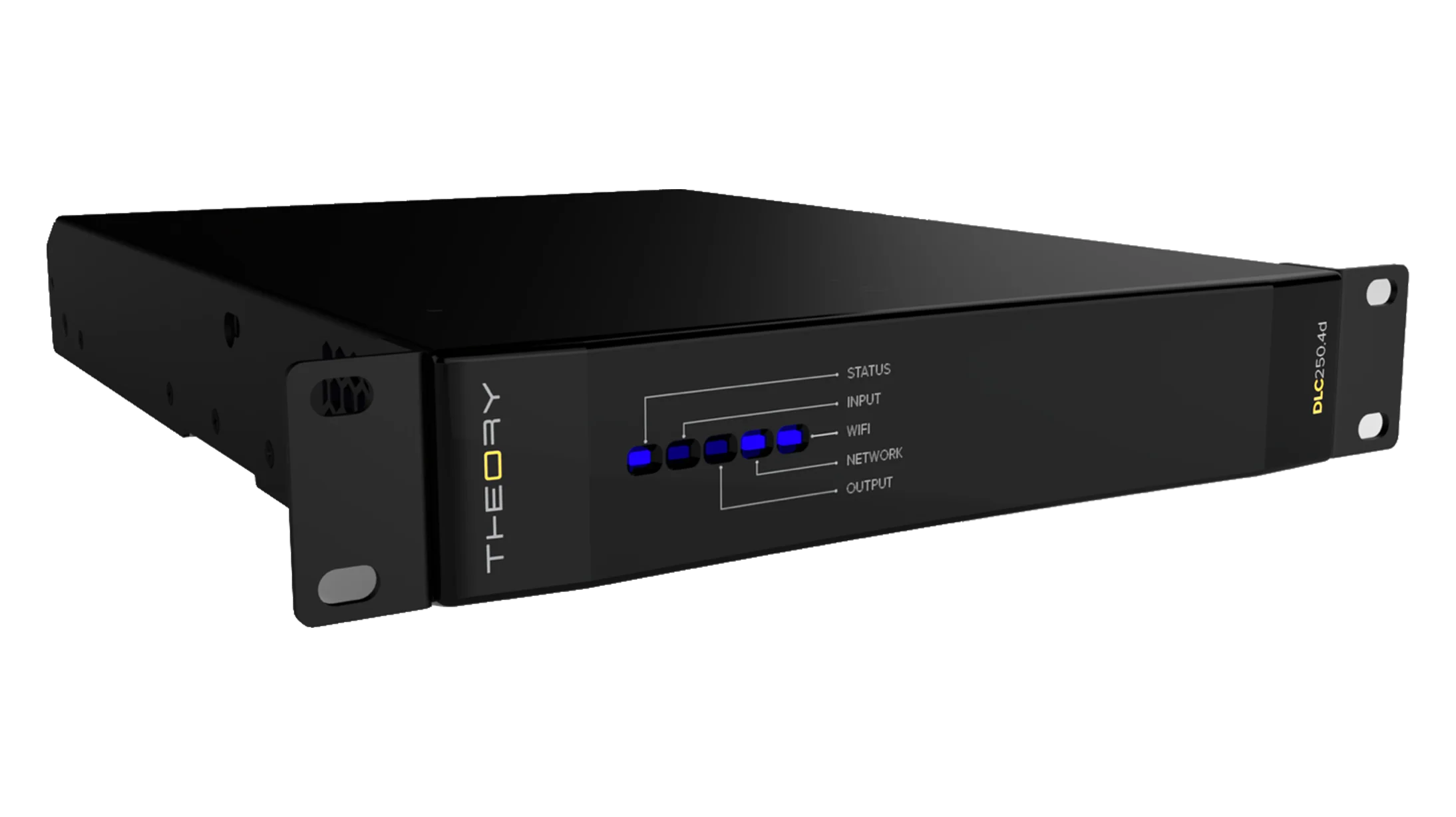 Theory DLC-250.4.d 250W 4-Channel Distribution Loudspeaker Controller w/ Dante & AES67