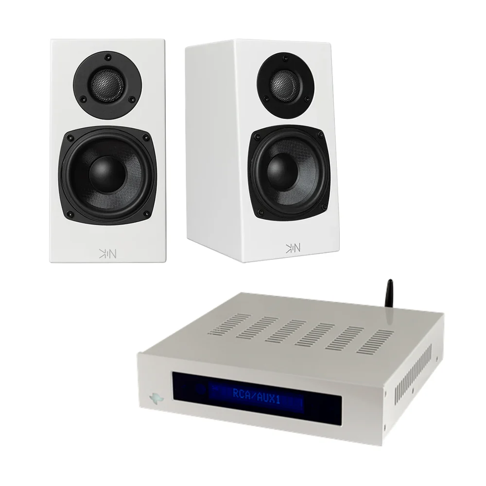 KIN by Totem Amp 2-Channel Amplifier Bundle with Kin One Monitor Speakers - Image 10