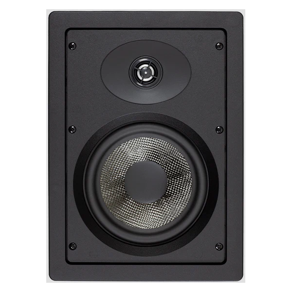 KIN by Totem Architectural IW6 Slim In-Wall 6 Inch Speaker - Pair (Black)