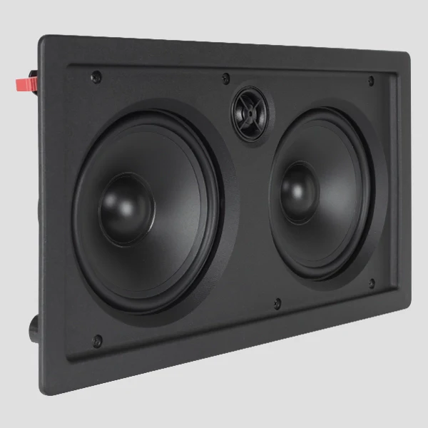KIN by Totem Architectural IW6C Slim In-Wall LCR 6 Inch Speaker - Each (Black) - Image 2