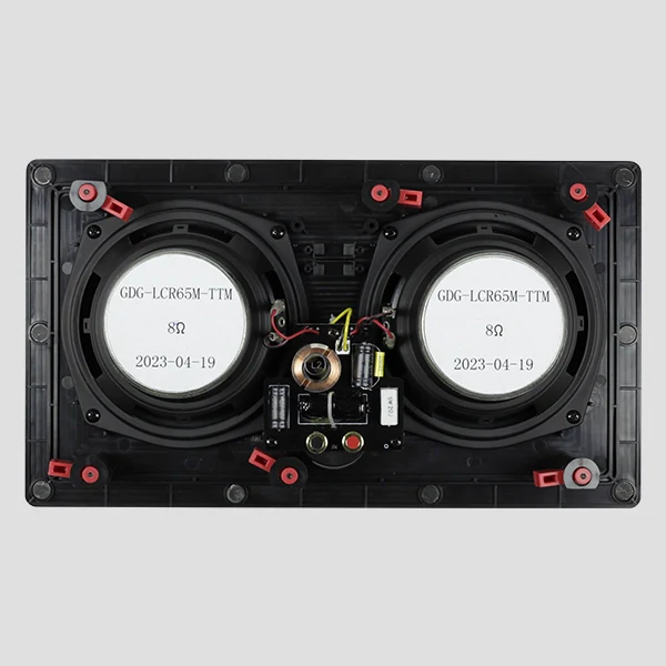 KIN by Totem Architectural IW6C Slim In-Wall LCR 6 Inch Speaker - Each (Black) - Image 4