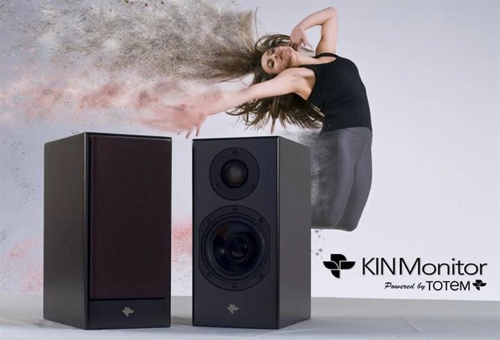 KIN by Totem Play Mini 2 Way Powered Bookshelf Speakers (Pair) - Image 6