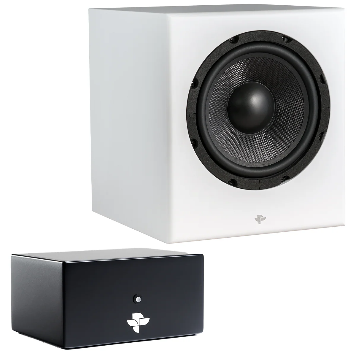 KIN by Totem Sub 8 Powered 8 Inch Subwoofer (2nd Gen.) Bundle with Link Wireless Transmitter - Image 2