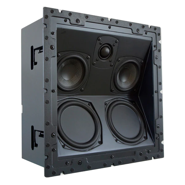 Totem Tribe Architectural AIC Angled In-Ceiling Sealed Speaker - Each (Gray)
